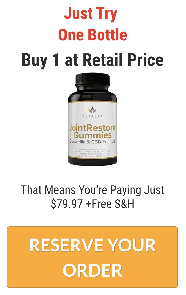 Joint Restore Gummies - 1 Bottle